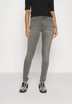 Edc By Esprit LOW RISE SKINNY - Jeans Skinny Fit - Grey Med Wash