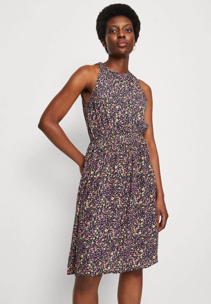 Edc By Esprit NECKHOLDER DRESS - Freizeitkleid - Navy – Bild 4