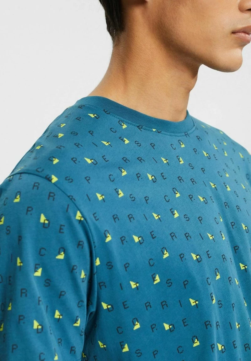Edc By Esprit EDC REGULAR FIT - T-Shirt Print - Dark Turquoise – Bild 4