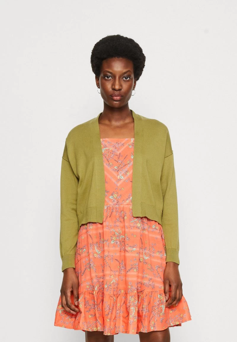 Edc By Esprit OPEN - Strickjacke - Pistachio Green