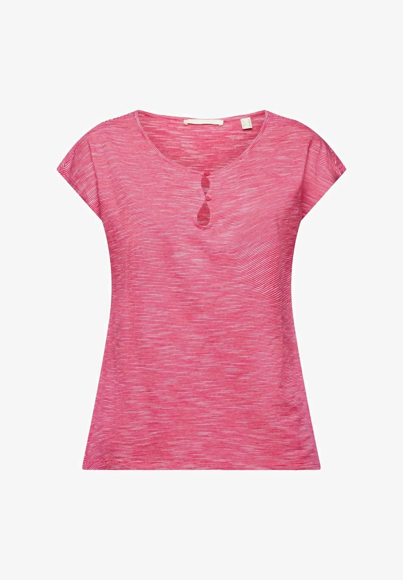 Edc By Esprit T-Shirt Print - Dark Pink