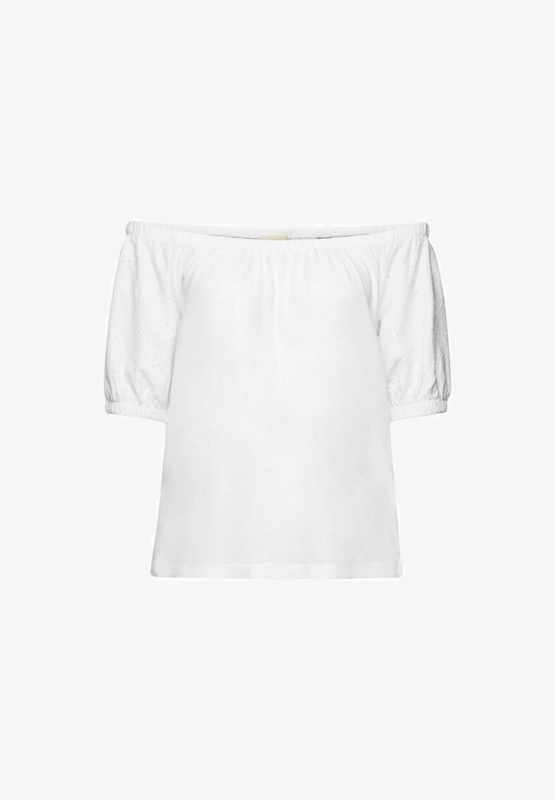 Edc By Esprit Bluse - White