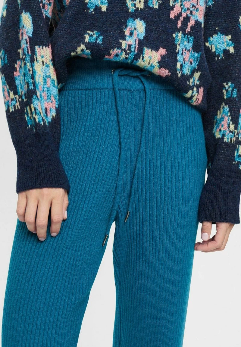 Edc By Esprit Stoffhose - Teal Blue – Bild 5