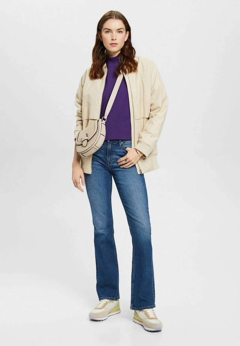 Edc By Esprit T-Shirt Basic - Dark Purple – Bild 2