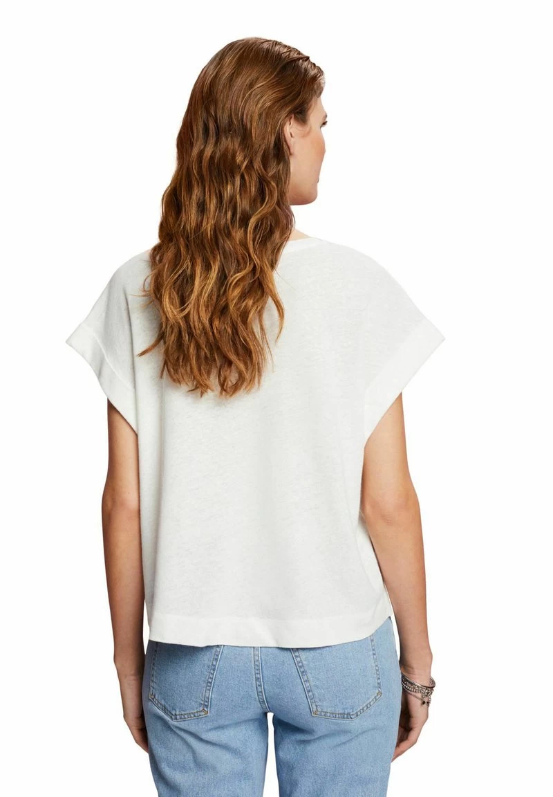 Edc By Esprit T-Shirt Basic - Off White – Bild 2