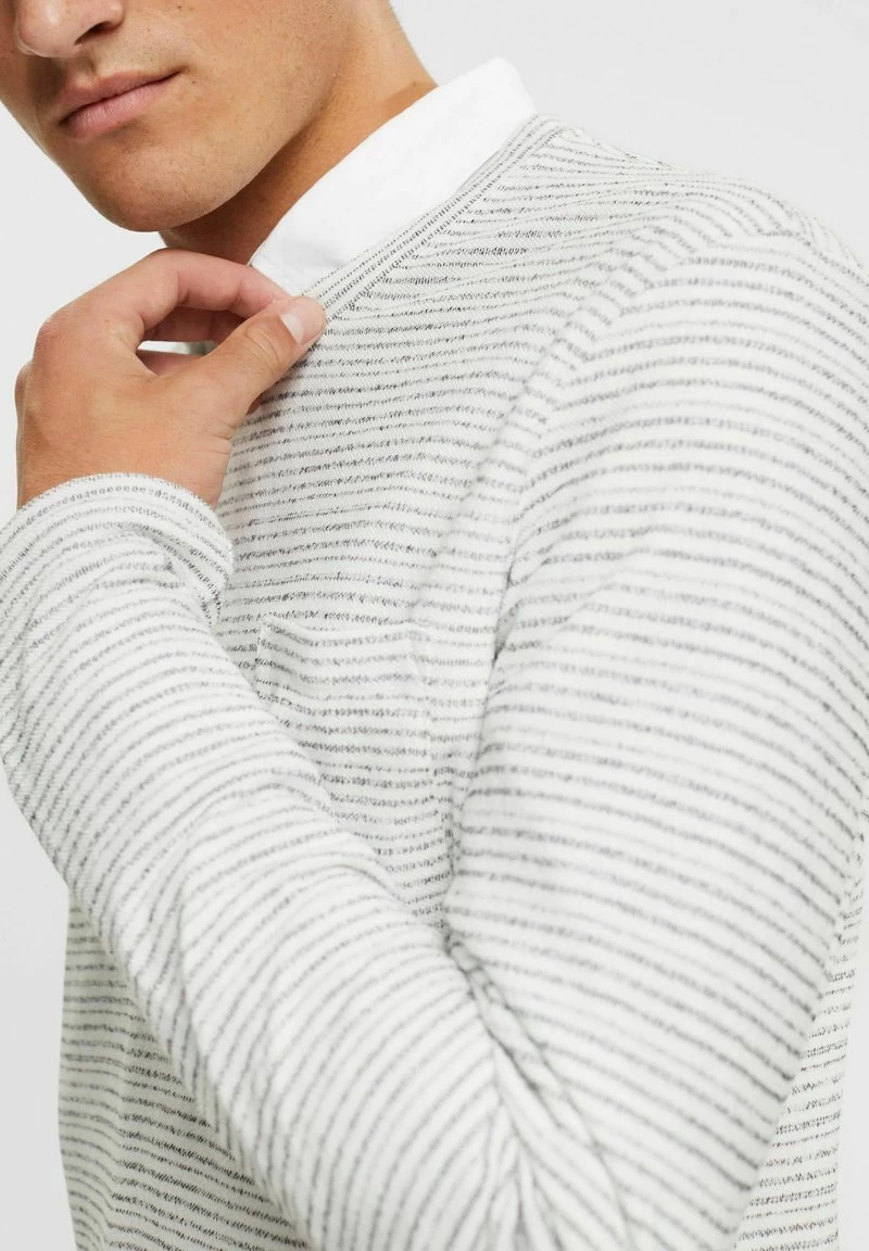 Edc By Esprit Langarmshirt - Off White – Bild 4