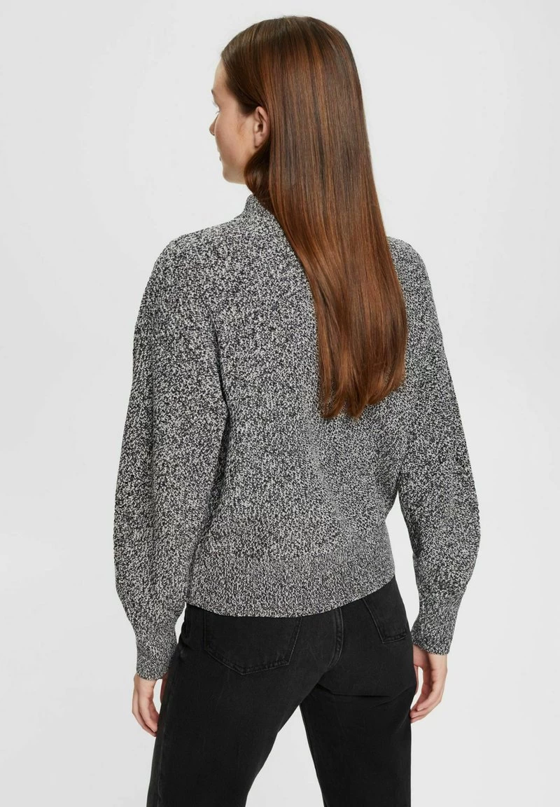 Edc By Esprit MOCKNECK - Strickpullover - Black – Bild 3