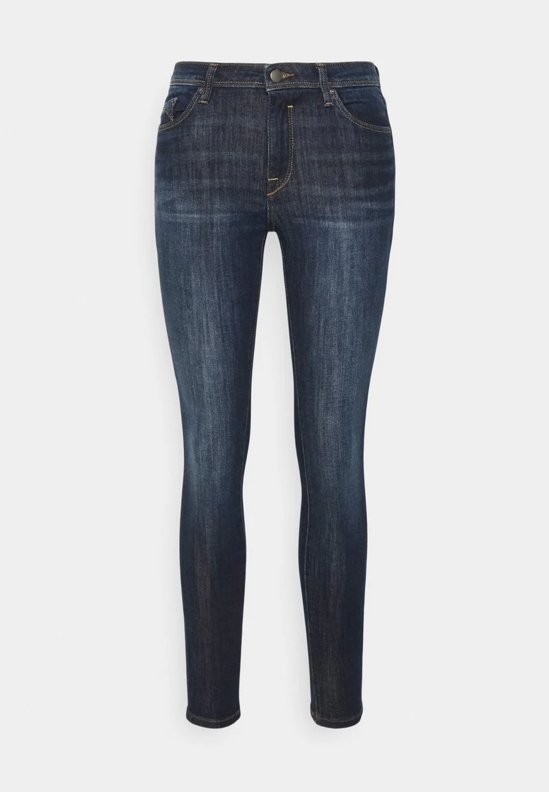 Edc By Esprit Jeans Skinny Fit - Blue Dark Wash – Bild 4