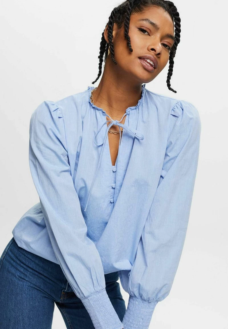 Edc By Esprit MIT BINDEDETAIL - Bluse - Navy – Bild 4