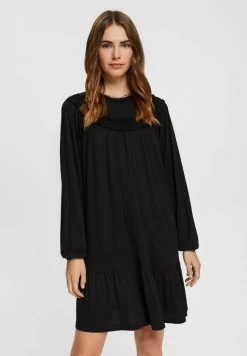 Edc By Esprit Strickkleid - Black