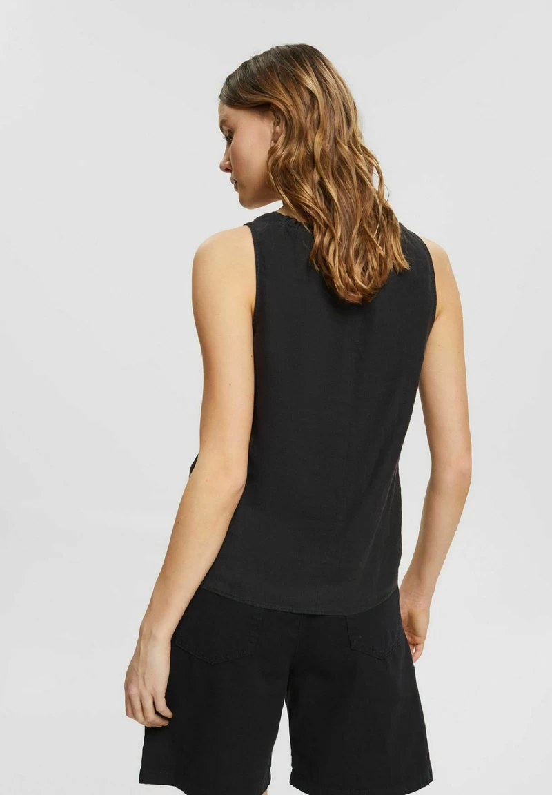 Edc By Esprit Bluse - Black – Bild 3