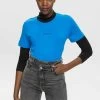 Edc By Esprit F AW - T-Shirt Basic - Blue