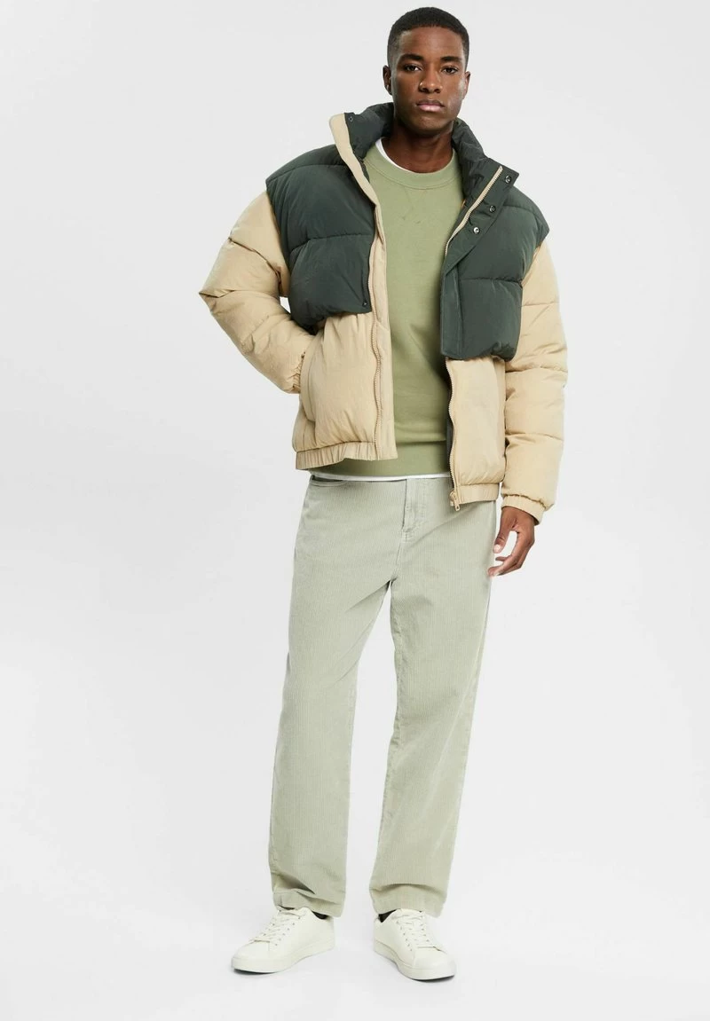 Edc By Esprit RECYCELT - Sweatshirt - Light Khaki – Bild 5