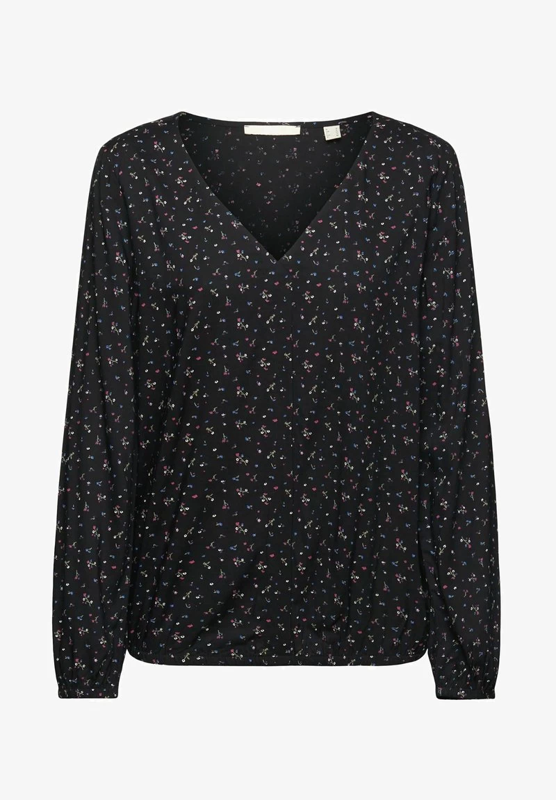 Edc By Esprit MIT MUSTER - Bluse - Black – Bild 3