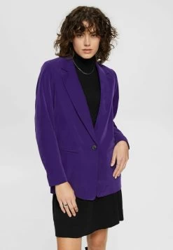 Edc By Esprit EINREIHIGER - Kurzmantel - Dark Lavender