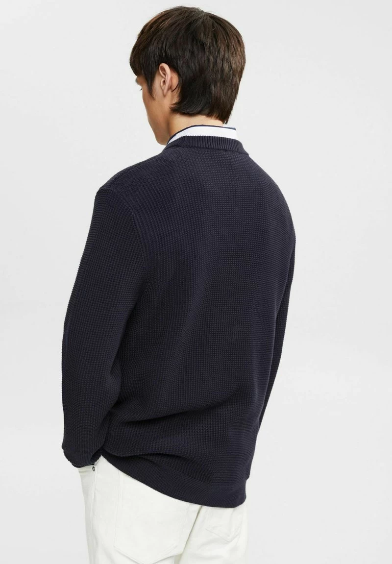 Edc By Esprit Strickpullover - Navy – Bild 3