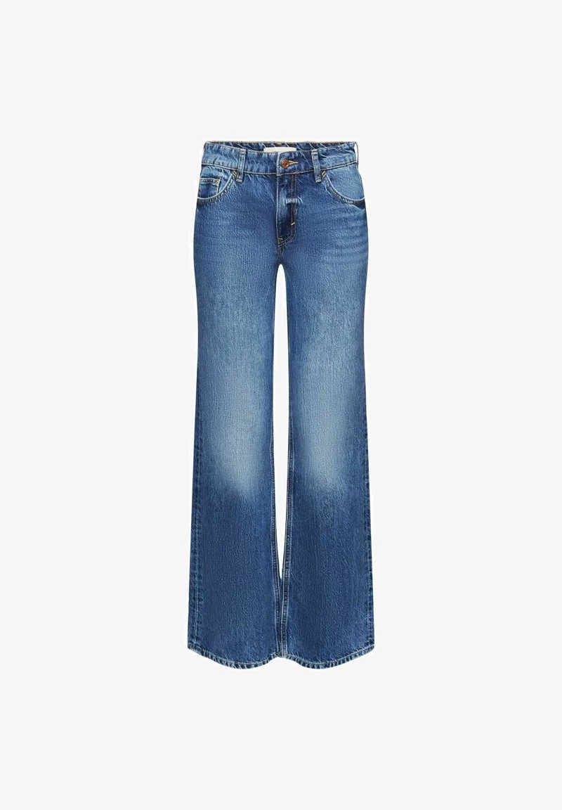 Edc By Esprit RETRO - Flared Jeans - Blue Dark Washed – Bild 6