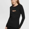Edc By Esprit LONGSLEEVE - Langarmshirt - Black