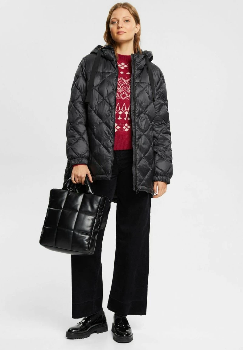 Edc By Esprit MIT GLITZEREFFEKT - Strickpullover - Cherry Red – Bild 2