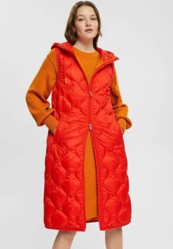 Edc By Esprit STEPPOPTIK - Weste - Orange Red