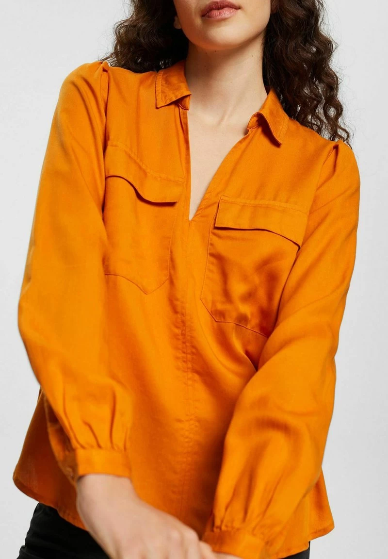 Edc By Esprit Bluse - Honey Yellow – Bild 4