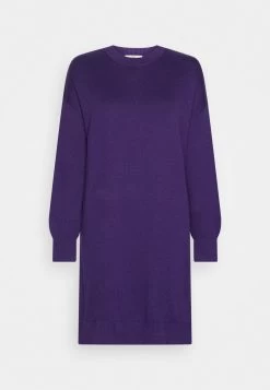Edc By Esprit DRESS - Strickkleid - Dark Lavender