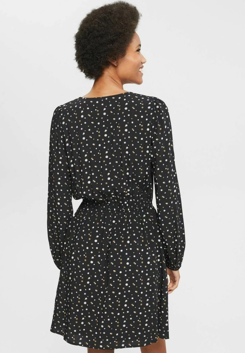 Edc By Esprit MIT ALLOVER-MUSTER - Freizeitkleid - Black – Bild 3