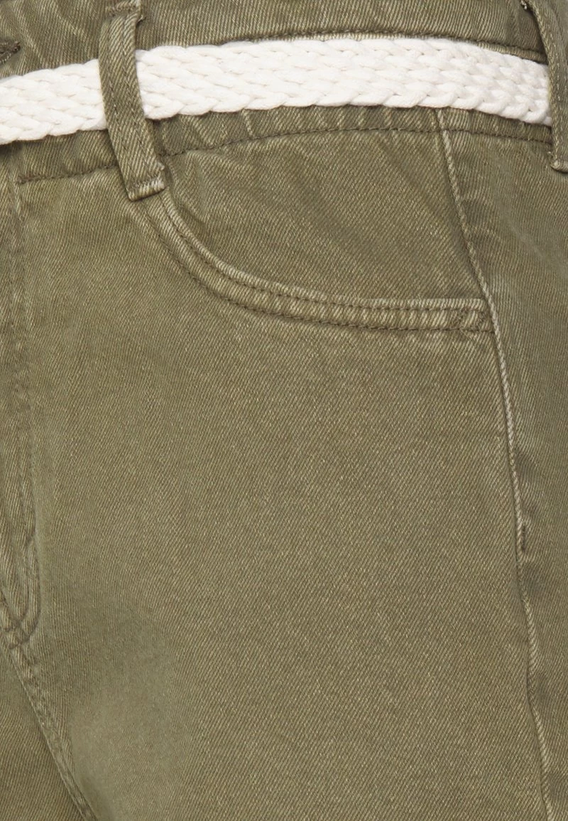 Edc By Esprit Jeans Shorts - Khaki Green – Bild 5