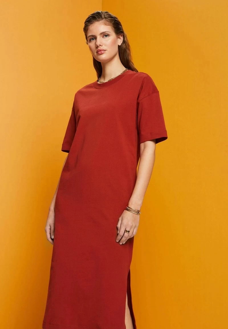 Edc By Esprit Dress - Jerseykleid - Terracotta New – Bild 2
