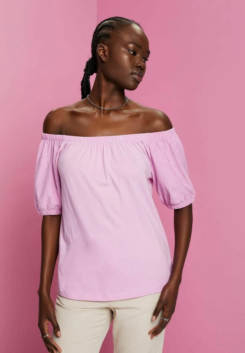 Edc By Esprit Bluse - Lilac – Bild 4