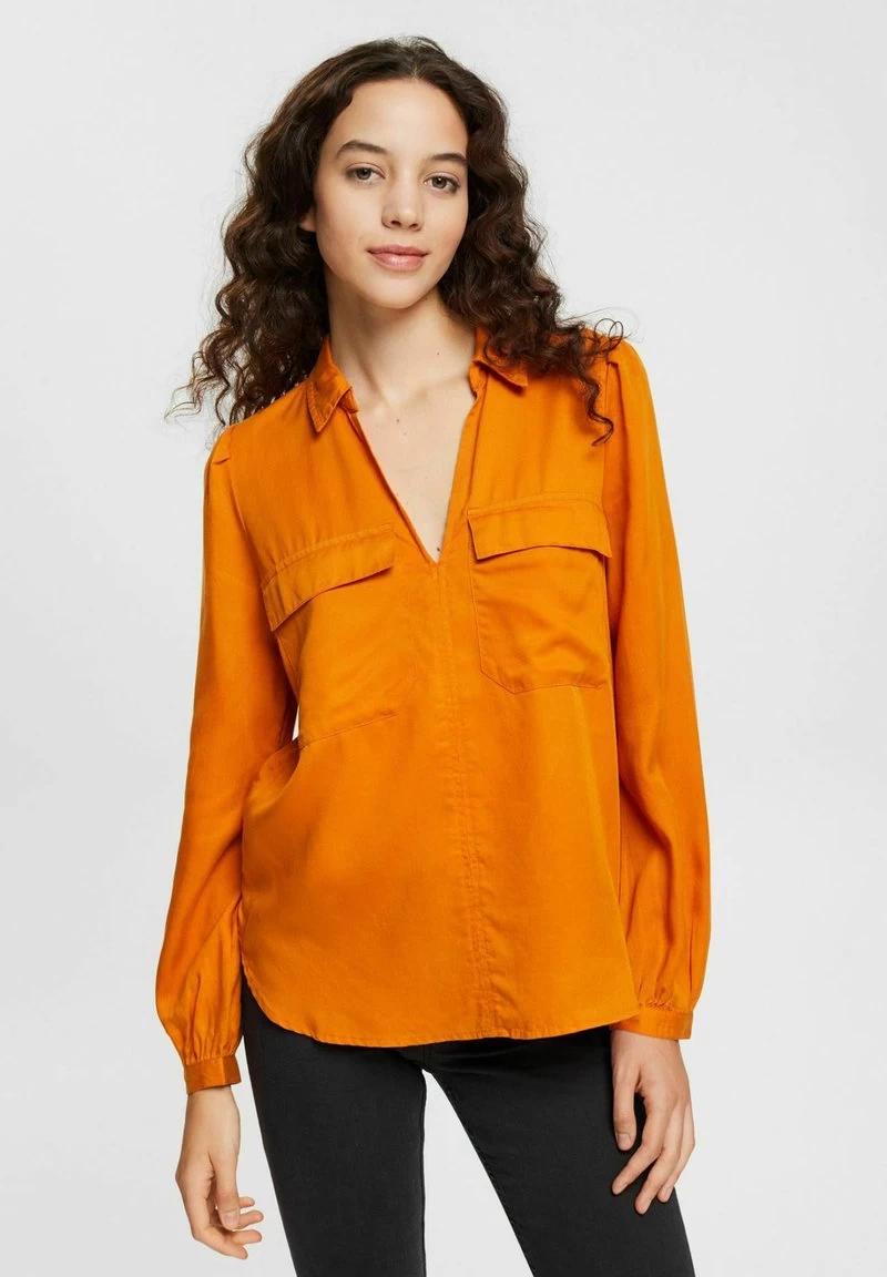 Edc By Esprit Bluse - Honey Yellow