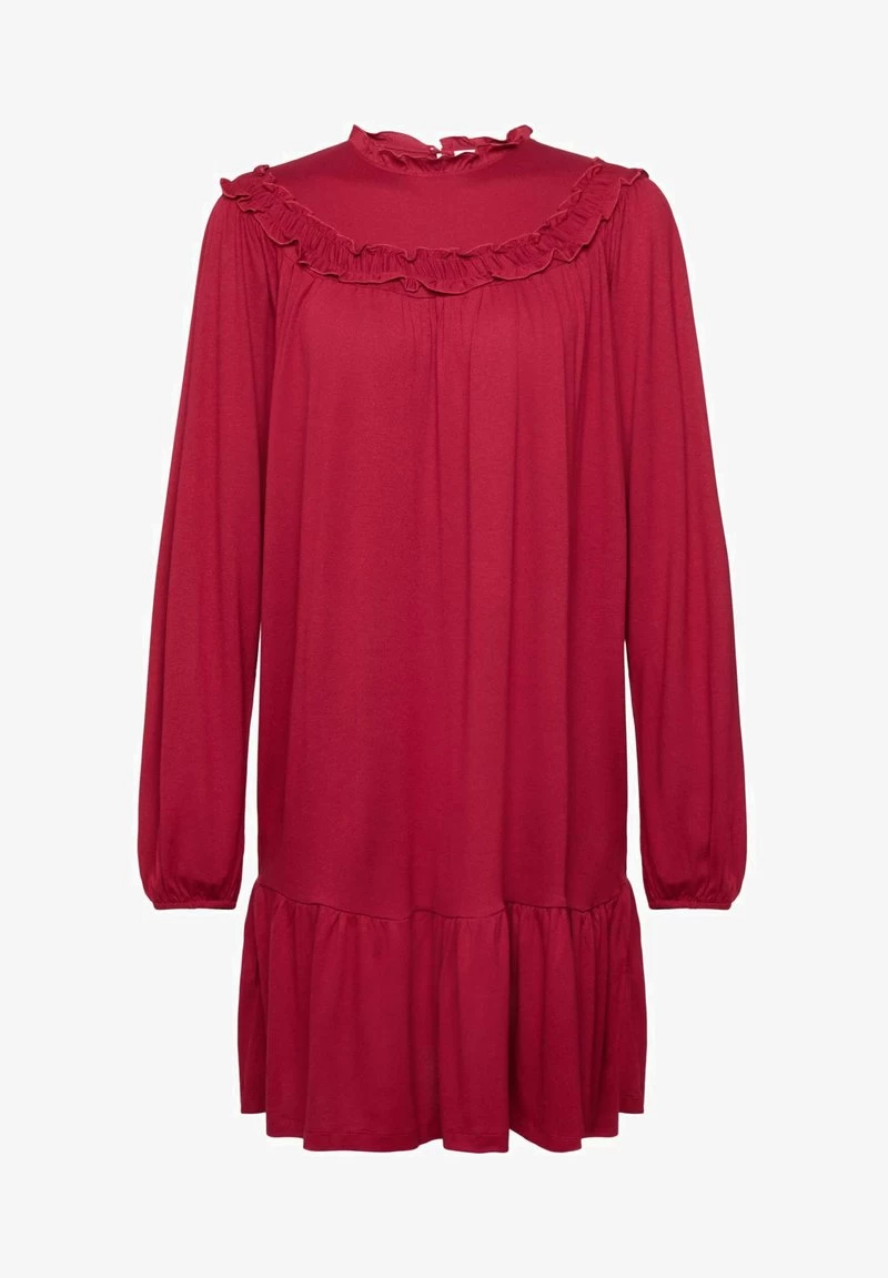 Edc By Esprit Strickkleid - Cherry Red – Bild 6