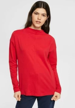 Edc By Esprit LONGSLEEVE - Langarmshirt - Dark Red