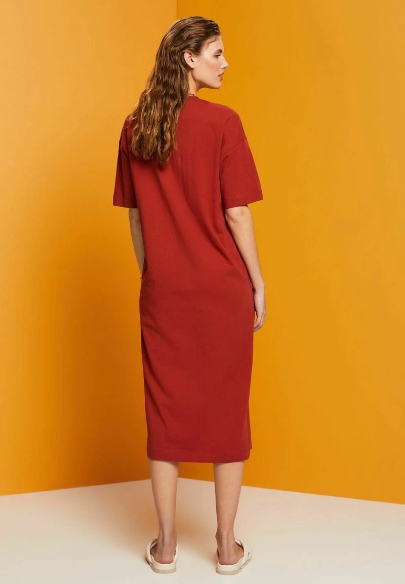 Edc By Esprit Dress - Jerseykleid - Terracotta New – Bild 3