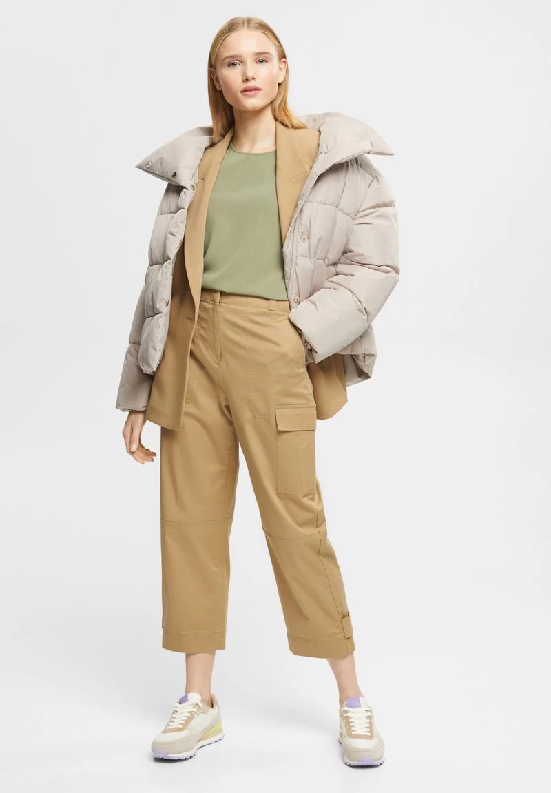 Edc By Esprit Bluse - Light Khaki – Bild 5