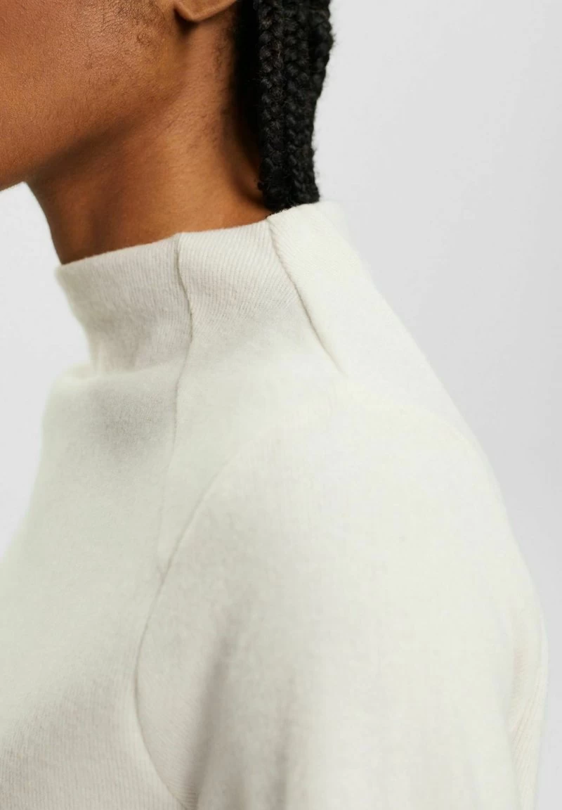 Edc By Esprit HIGH NECK - Strickpullover - Off White – Bild 4