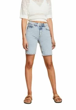 Edc By Esprit Jeans Shorts - Blue Bleached