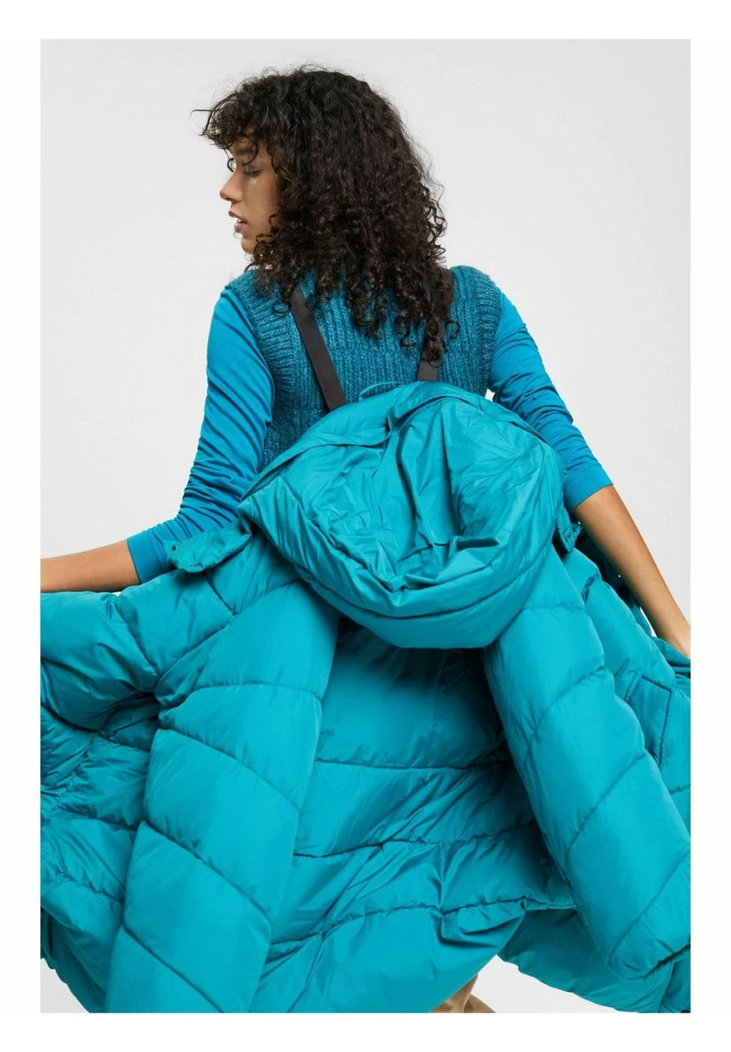Edc By Esprit Wintermantel - Teal Blue – Bild 5