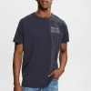 Edc By Esprit T-Shirt Print - Navy