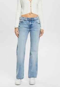 Edc By Esprit RETRO - Flared Jeans - Blue Medium Washed New