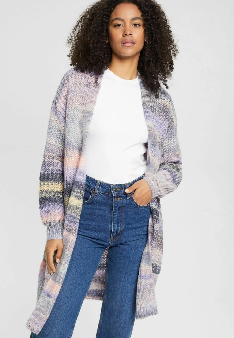 Edc By Esprit Strickjacke - Purple