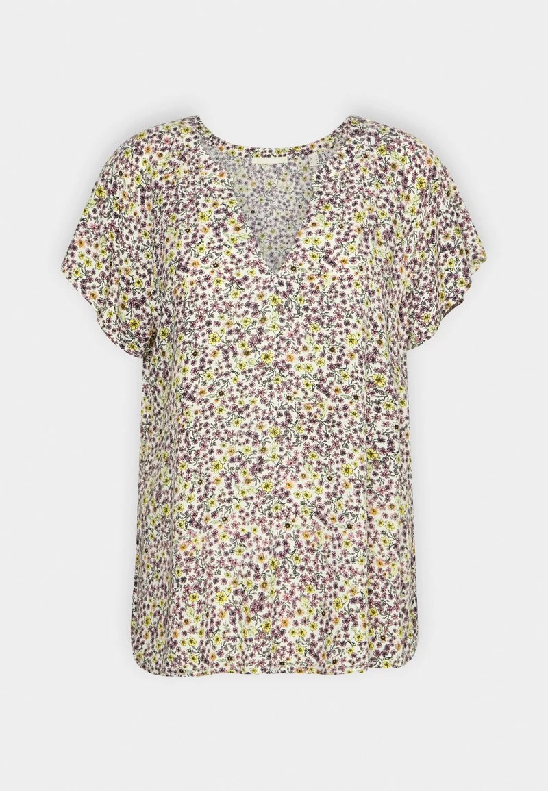 Edc By Esprit BLOUSE - T-Shirt Print - Off White – Bild 4