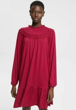 Edc By Esprit Strickkleid - Cherry Red