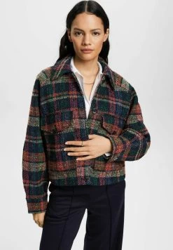 Edc By Esprit Leichte Jacke - Brown