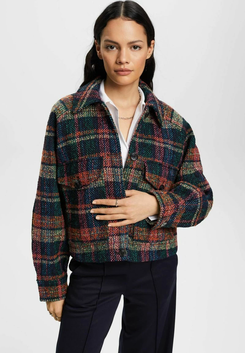 Edc By Esprit Leichte Jacke - Brown