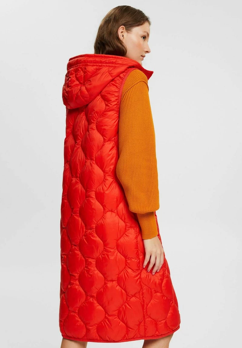 Edc By Esprit STEPPOPTIK - Weste - Orange Red – Bild 3