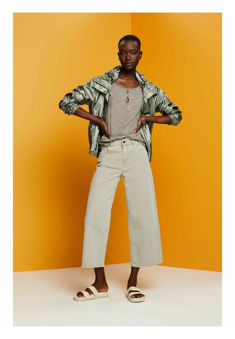 Edc By Esprit T-Shirt Print - Khaki Green – Bild 3