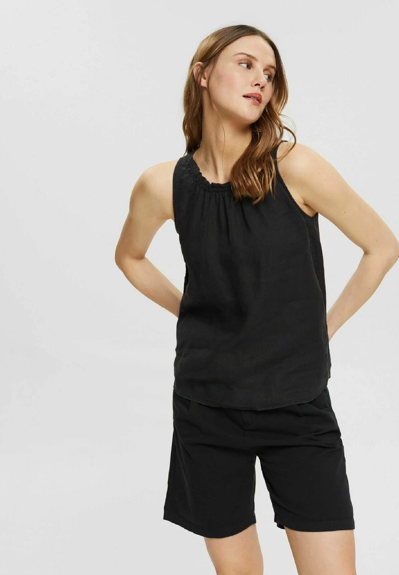 Edc By Esprit Bluse - Black