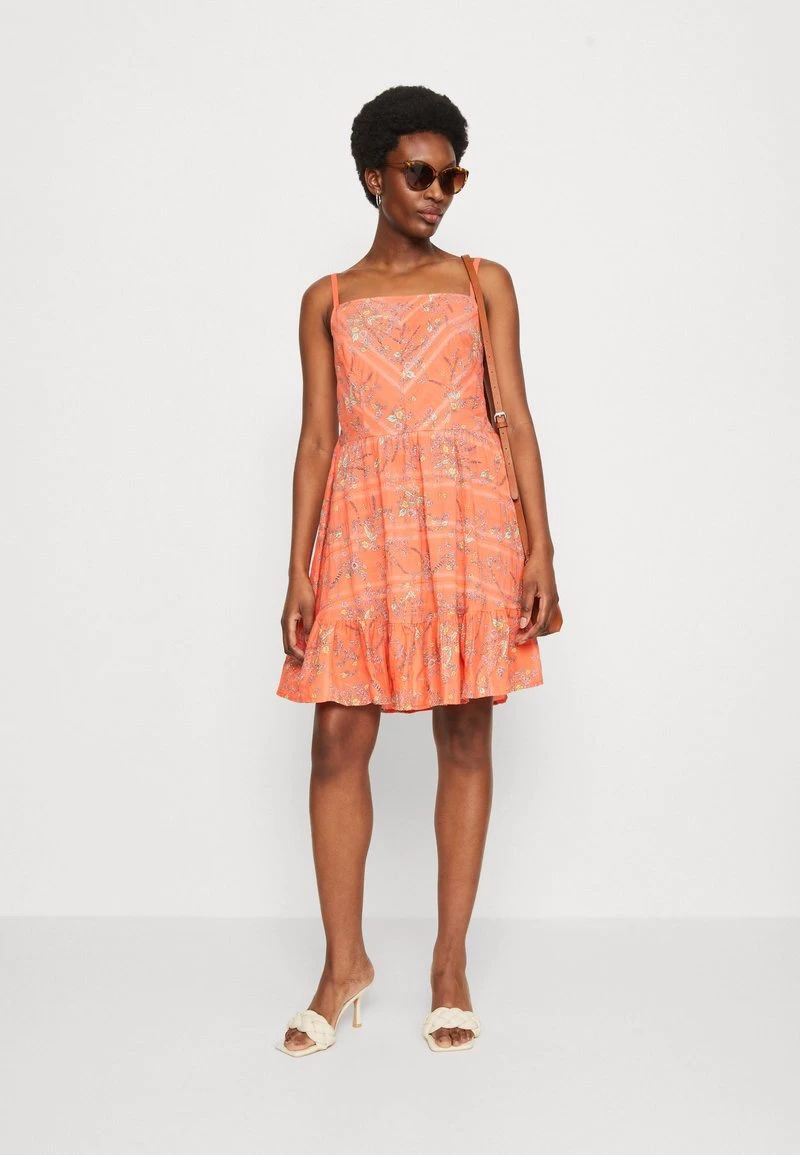 Edc By Esprit Freizeitkleid - Coral Orange – Bild 2