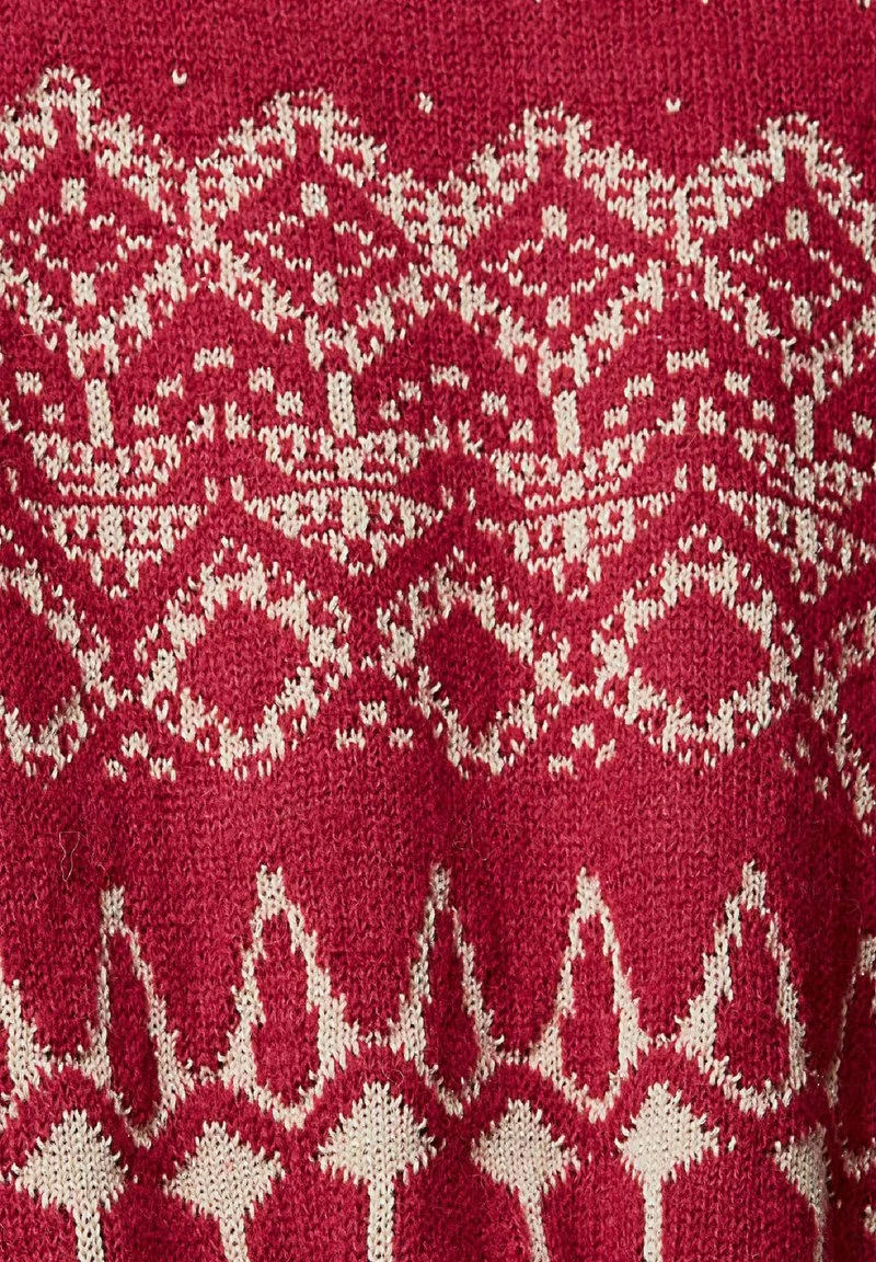 Edc By Esprit MIT GLITZEREFFEKT - Strickpullover - Cherry Red – Bild 6